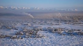 Поселок Оймякон в Якутии (Россия)– Северный полюс холода России и земли