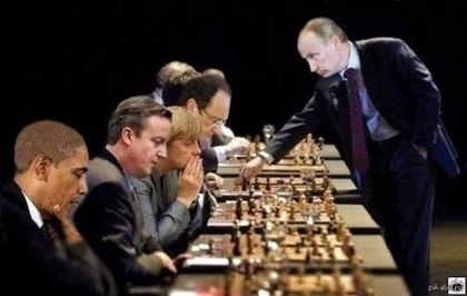 Гроссмейстерская партия России на Украине